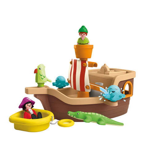 Playmobil Junior & Disney: Peter Pan's Splashing Pirate Ship