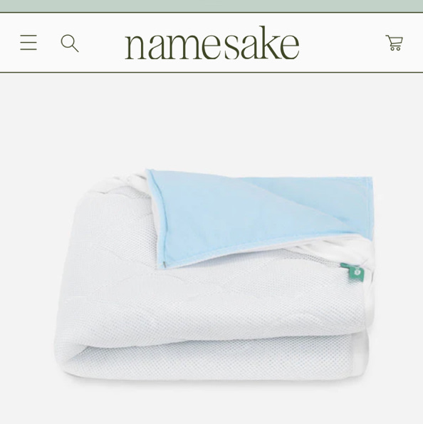 Newton Waterproof Crib Mattress Pad – Namesake