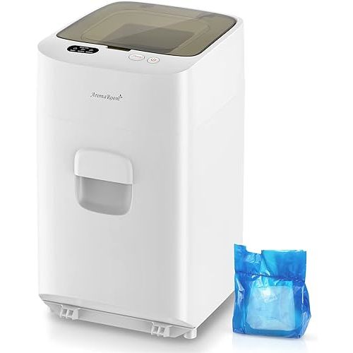 Diaper Pail Odor-Locking, Individually Sealed Baby Diaper PailFull-Automatic Packing & Self-Changing, Smart Trash Can Upgrade 3.0