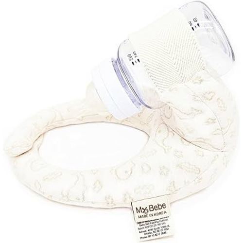 My Bebe Baby Self Feeding Cushion, Baby Self Feeding Pillow, Breast Feeding Pillow, Baby Feeding Bottle Holder, Baby Organic Cotton