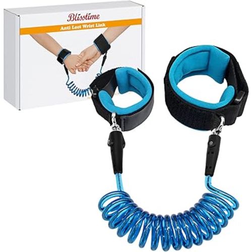 Blisstime Anti Lost Wrist Link Safety Wrist Link for Toddlers, Babies & Kids