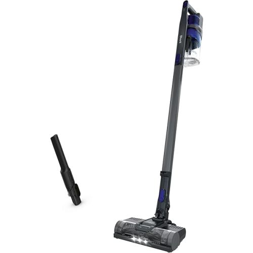 Shark Pet Cordless Stick Vacuum with XL Dust Cup, LED Headlights, Removable Handheld Vac, Crevice Tool, Portable Vacuum for Household Pet Hair, Carpet and Hard Floors, 40min Runtime, Grey, IX141