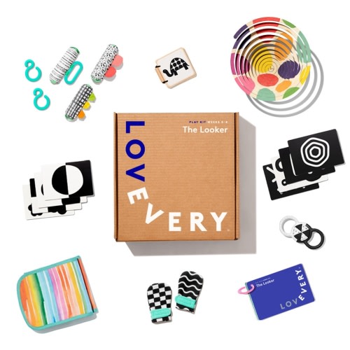 The Looker Play Kit | Toys for Newborn to 12 Week Olds | Lovevery