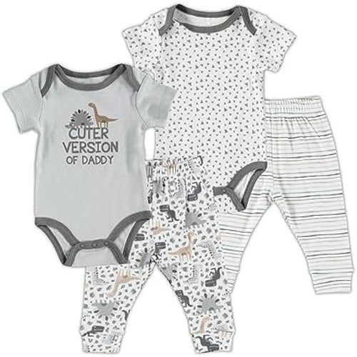 Baby Gear Girl's Baby Clothes Layette Set Footless Sleep and Play