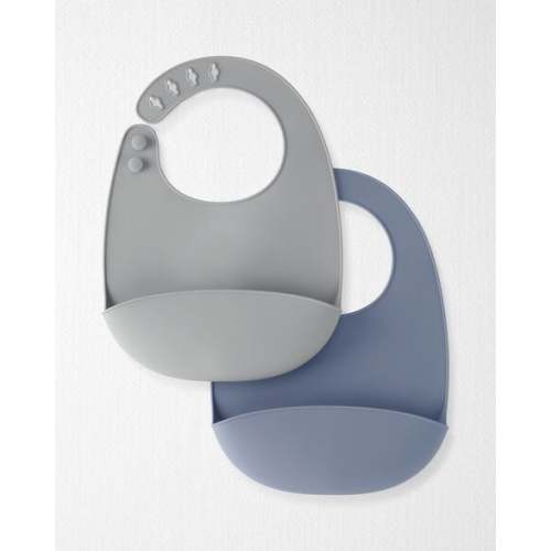 Baby Little Planet 2-Pack Silicone Bibs - Little Planet | Carter's