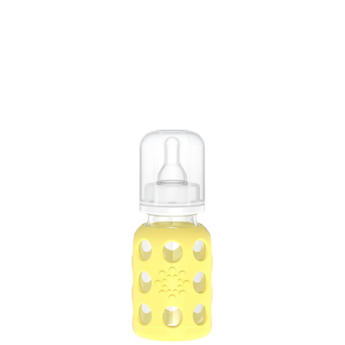 4oz Glass Baby Bottle | Banana