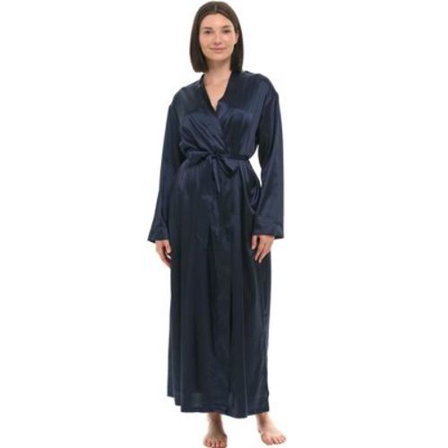 ADR Women's Classic Lounge Robe Midnight Blue Small
