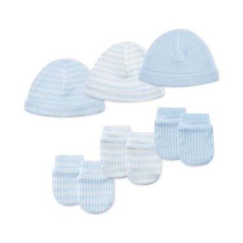 Baby Hats & Mittens, 6 Piece Set