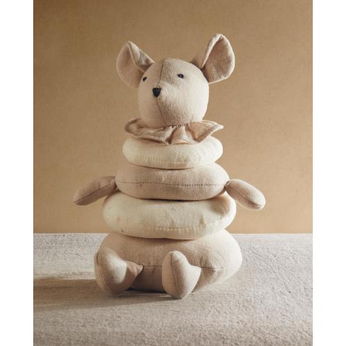 CHILDREN’S STACKER MOUSE PLUSH TOY