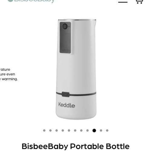 BisbeeBaby Portable Bottle Warmer