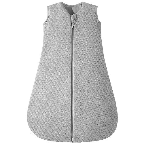 Yoofoss Baby Wearable Blanket TOG 2.5 Winter Sleep Sack 18-24 Months, 100% Cotton Toddler Sleeping Sack with 2-Way Zipper Warm Quilted Sleepsack