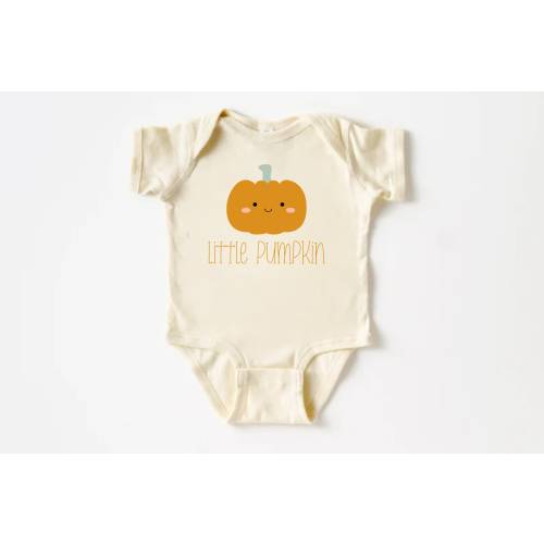 Little Pumpkin Baby Onesie®, Cute Baby Onesie®, Natural Onesie®, Newborn Baby Onesie®, Bodysuit, Baby Clothing, Baby Onesie®, New Baby Gift
