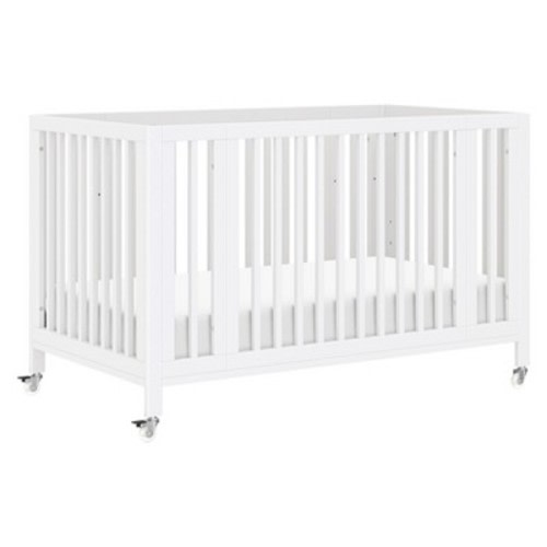 Babyletto Rolli 9-in-1 Convertible All-Stages Crib with Bassinet & Toddler Bed Kits - White