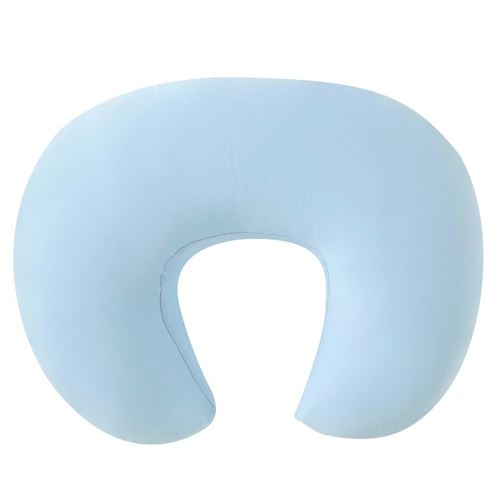Nursing Pillow Cover, Stretchy Cotton Soft Removable Breastfeeding Pillow Cases Slipcover Fits for Standard Nursing Pillow for Baby Boys Girls (Light Blue)