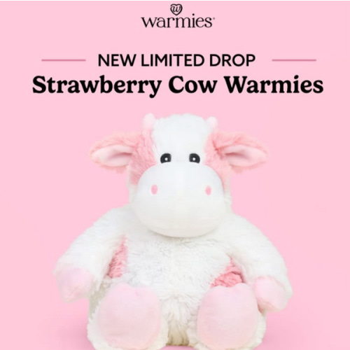 Strawberry Cow Warmies