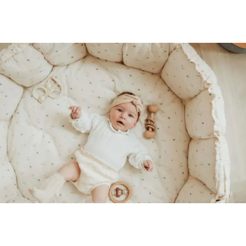 Moon Bloom Organic Cotton Playmat