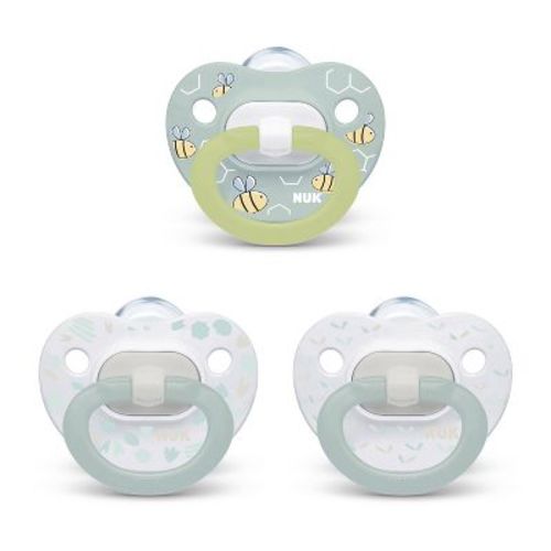 Nuk Classic Pacifier Value Pack 0-6m - 3ct