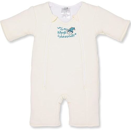 Magic Sleepsuit Baby Merlin's Swaddle Transition Product - Cotton - Cream colour- for 6-9 Months baby