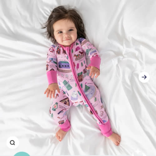 Pink Camp Sleepies Zippy – Little Sleepies