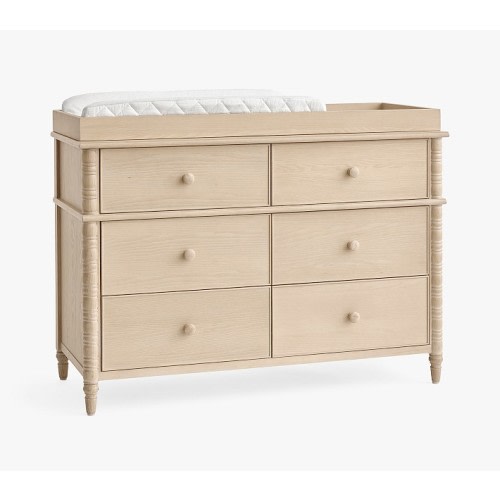 Elsie 6-Drawer Dresser & Topper Set (49w x 20d")