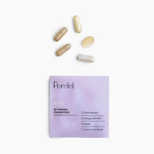 Perelel 1st Trimester Pack - Prenatal Vitamins & Supplements - 30