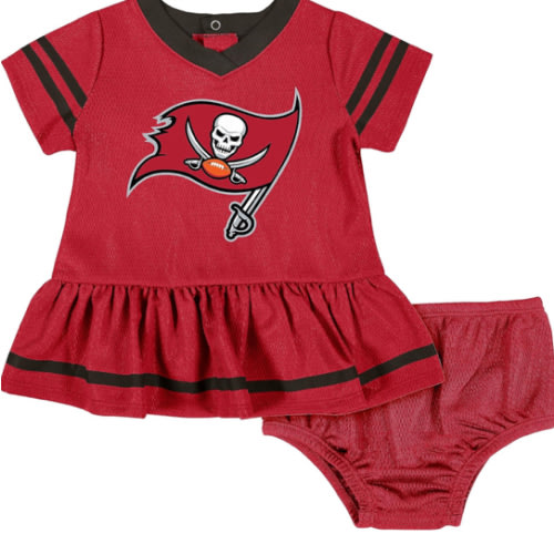 Gerber Girls' NFL Team Jersey Dress and Diaper Cover