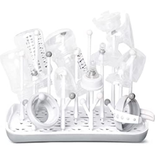 baby bottle drying rack storage pump