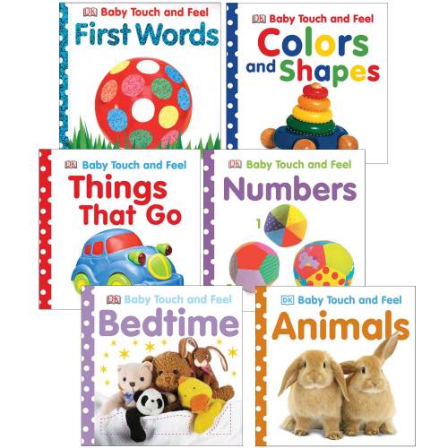 Baby Touch & Feel Board Book Set, 6 Board Books | Becker's