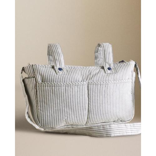 STRIPED COTTON DIAPER BAG - See all - KIDS AND BABY - BABY | Zara Home United States of America
