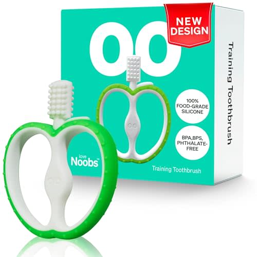 Baby Teething Toys by LoveNoobs, Baby Toothbrush, Teethers for Babies 3-6 Months, Baby Teether Toys, BPA-Free Silicone Teethers for Babies 6-12 Months, Baby Teething Relief, Baby Teethers 0-6 Months
