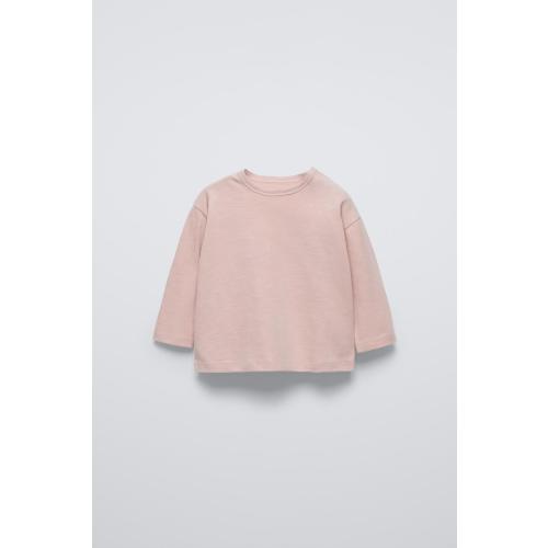 BASIC T-SHIRT - Dusty pink | ZARA United States