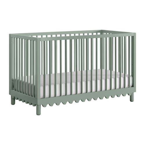 Olive Green Oxford Baby Sterling Convertible Island Crib