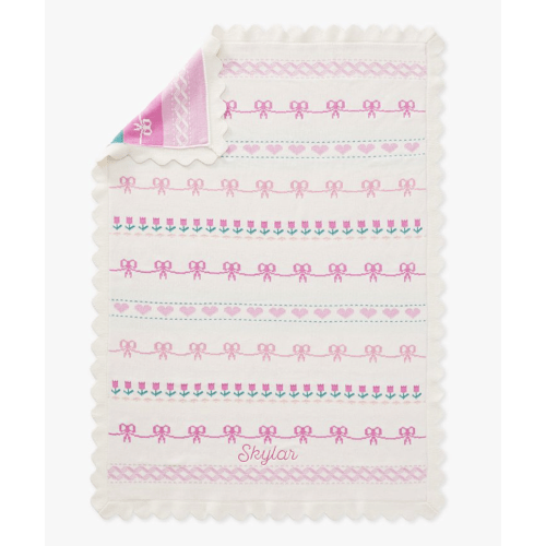 LoveShackFancy Fair Isle Baby Blanket