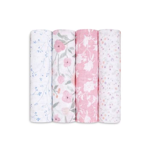 4 Pk. Printed Classic Swaddles