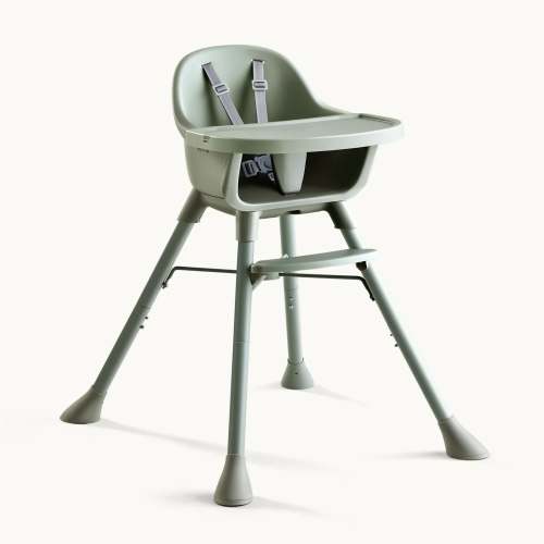 Harppa Caspio Lite 2-in-1 Baby High Chair & Toddler Chair with BPA-Free Tray, Easy-Clean Seat