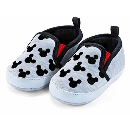 Disney Mickey Mouse Red and Black Infant Shoes