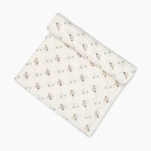 Crane Baby Avery Organic Cotton Single Swaddle - Poppy