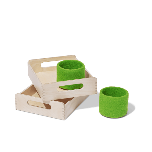 Lovevery Wooden Trays & Baskets