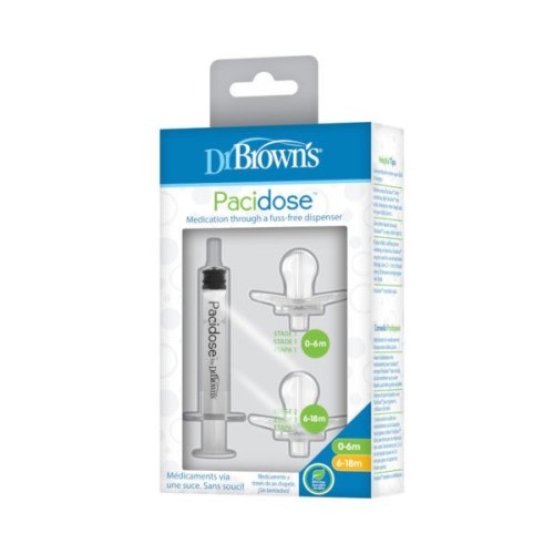 Dr. Brown’s™ Pacidose™ Liquid Medicine Dispenser with Oral Syringe, 2-Pack