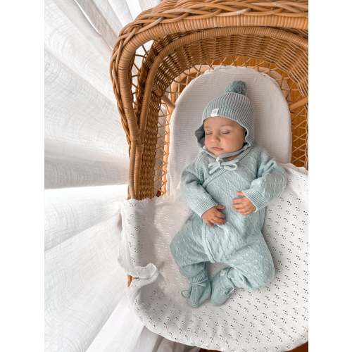 Haven Full Length Romper - Sea Mist – Avalia Kids