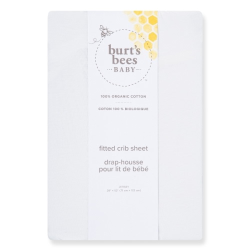 Solid Organic Cotton BEESNUG® Fitted Crib Sheet