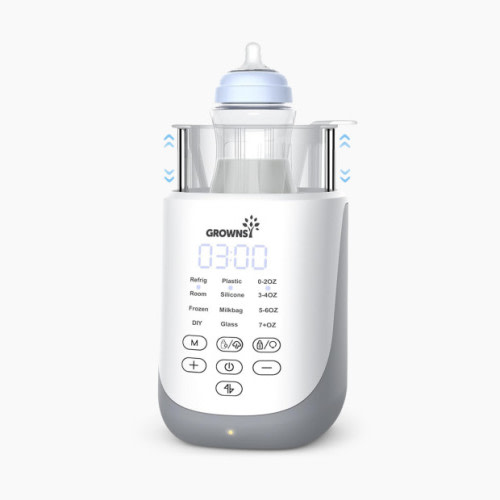 GROWNSY Fast Bottle Warmer with Auto-Lift and Night Light