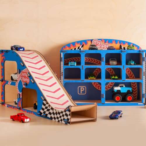Toy Car Storage Garage