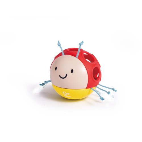 Hape Busy Bug Roll, Baby Rattle Toy, Unisex Child Ages 0M+, Plastic
