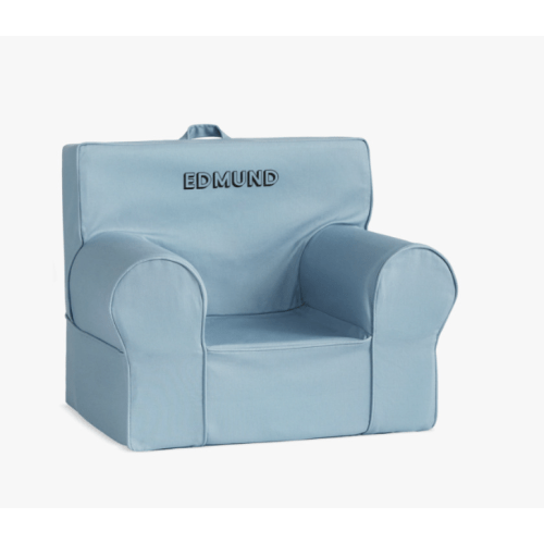 Personalized Anywhere Chair® Twill - Kids Light Blue