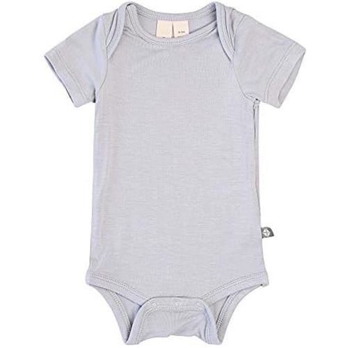 KYTE BABY Short Sleeve Unisex Baby Bodysuits, Rayon Made From Bamboo Material