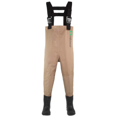 Children's Breathable Waders, Tan