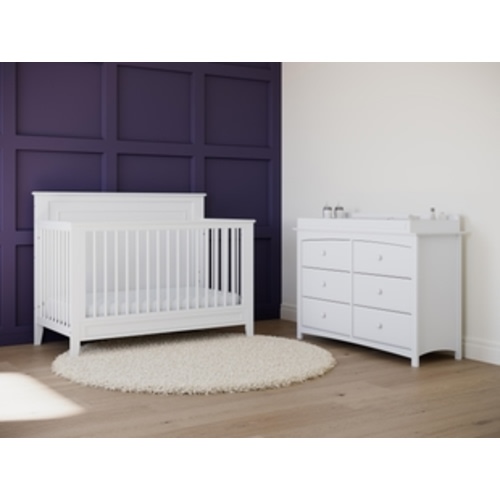 Storkcraft Solstice 5-in-1 Convertible Crib