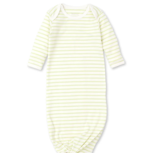 Kissy Love Basics Green Stripes Knotted Sleep Sack