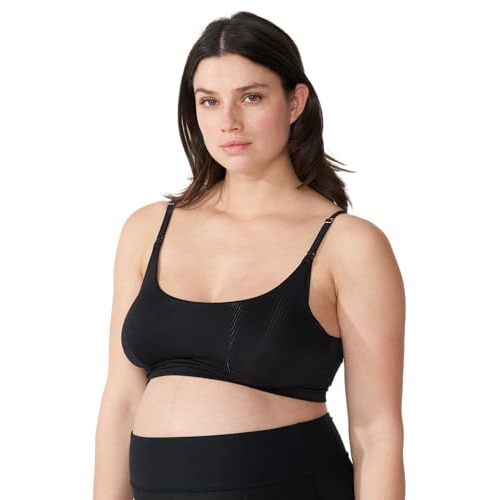 Bodily Everything Bra. Wireless Maternity & Nursing Bra for Pregnancy & Breastfeeding. InStyle's Best Maternity Bra. S-XL.